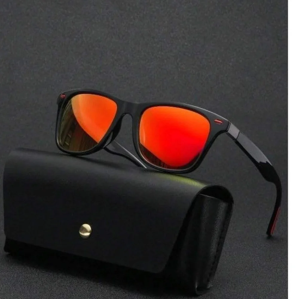 Men's‎ Sunglasses Polarized Driving Fishing UV Protection Orange Lens Lentes New